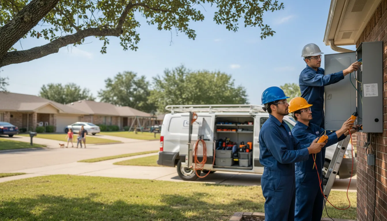 Certified electrician providing emergency electrical services in Hoover, AL